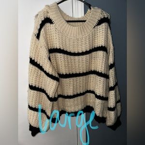 Boutique oversized sweater